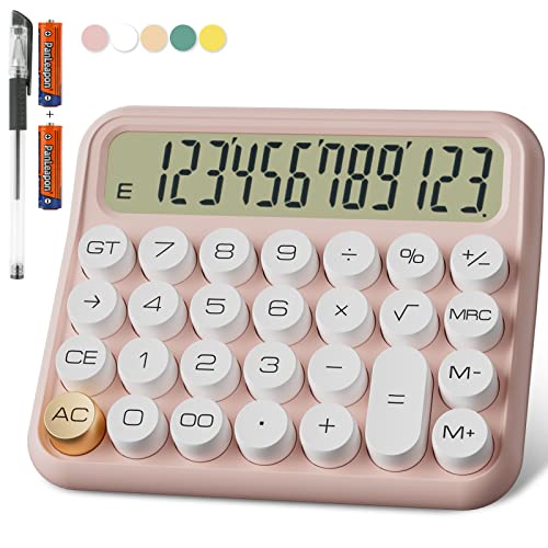 12 Digit 5-Inch LCD Display Battery Desk Calculator N81505