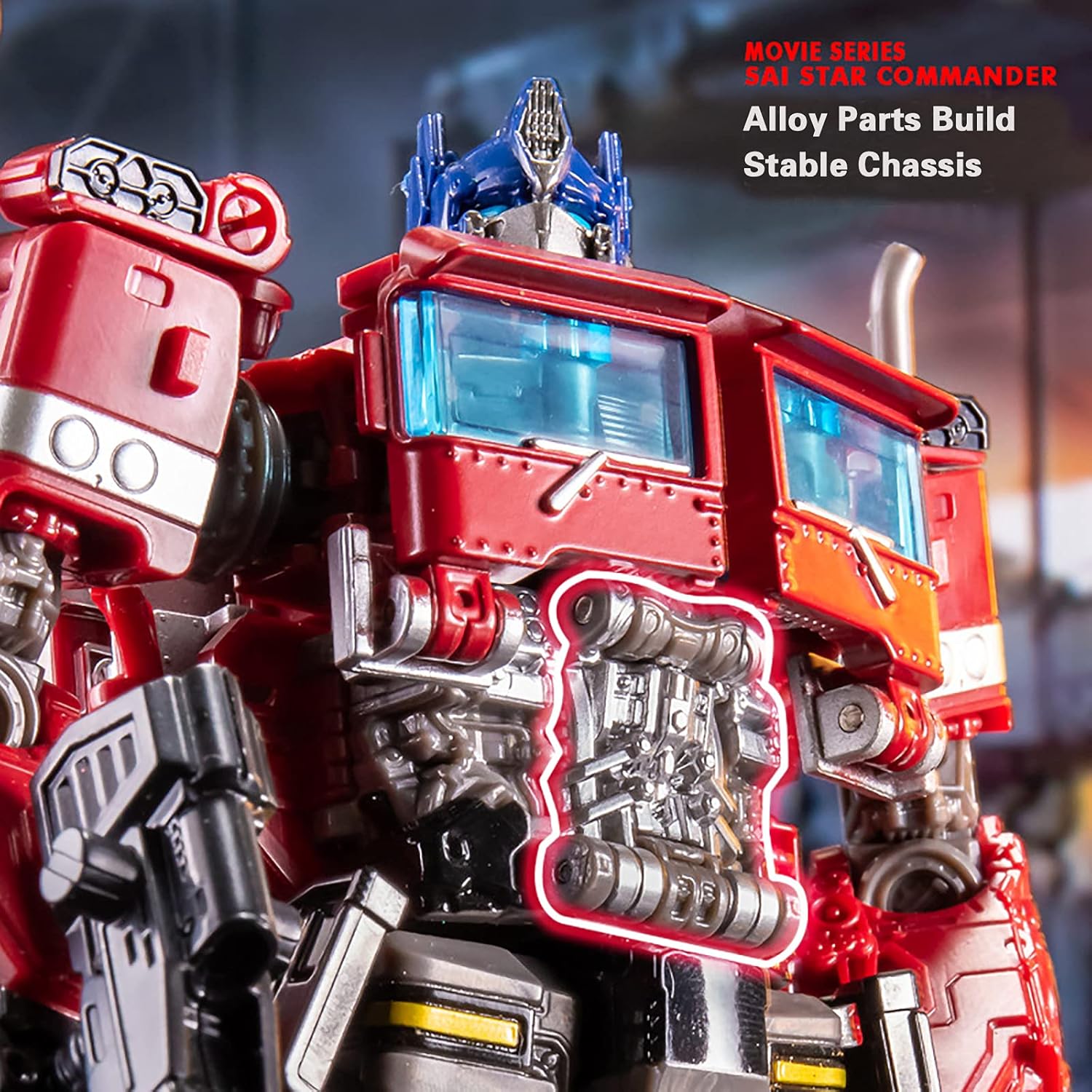 Deformation Car Robot Action Figure with Weapon A15035