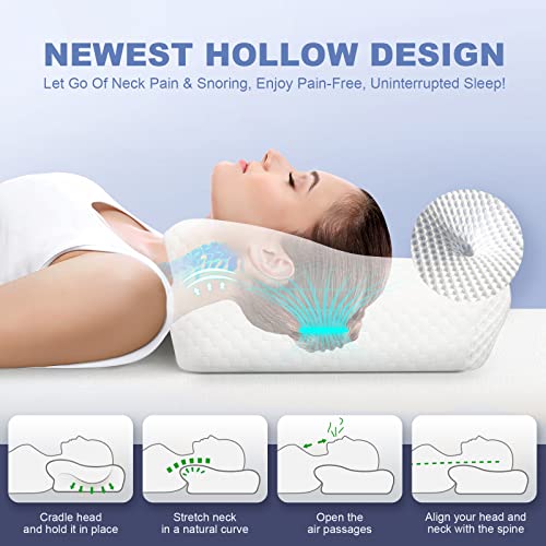 Adjustable Cervical Memory Foam Pillow S13121