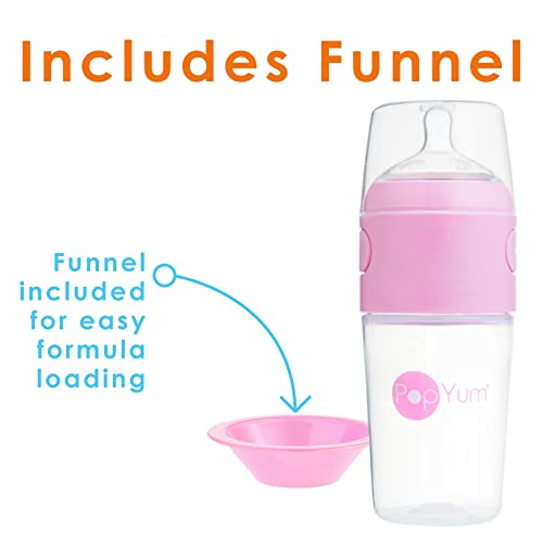 5 oz Pink Anti-Colic Baby Bottles, 3-Pack E883488