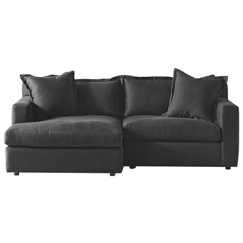 Beige L-Shaped 2-Piece Sectional Sofa N555
