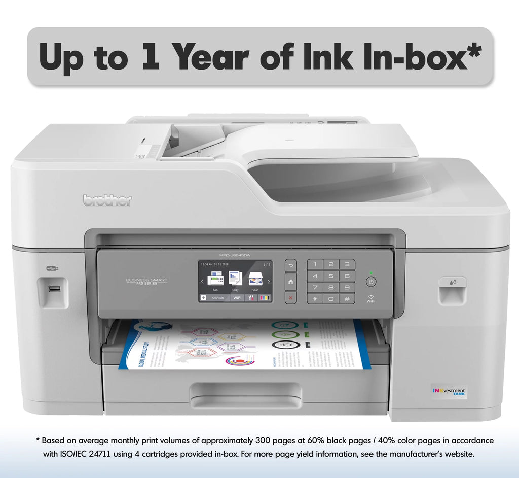Color Inkjet All-in-One Wireless Printer U634220