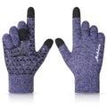 Winter Touch Screen Thermal Knit Gloves with Elastic Cuff E251