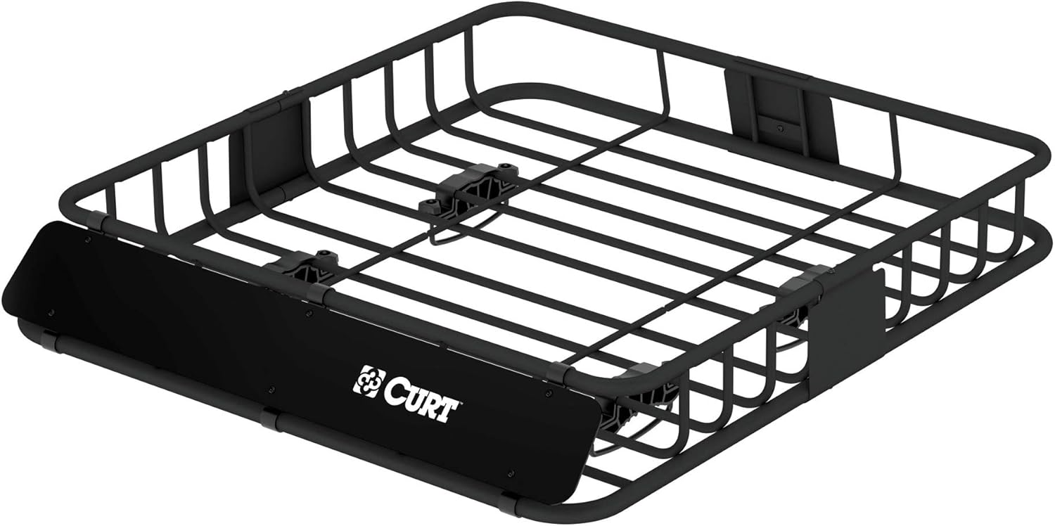 Black Steel Roof Rack Cargo Carrier A146655
