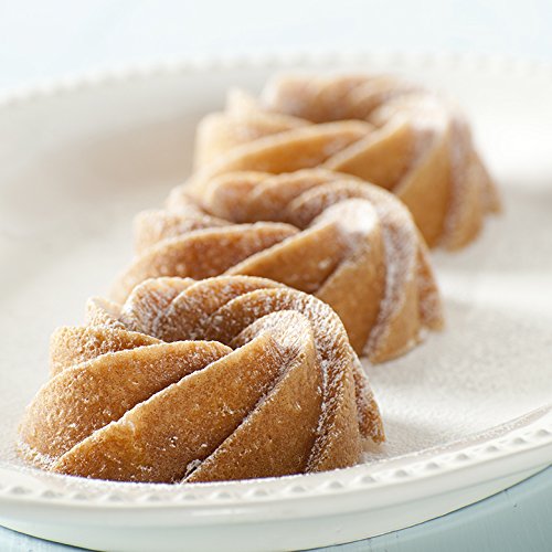 Silver Metallic Bundtlette Cake Pan D943550