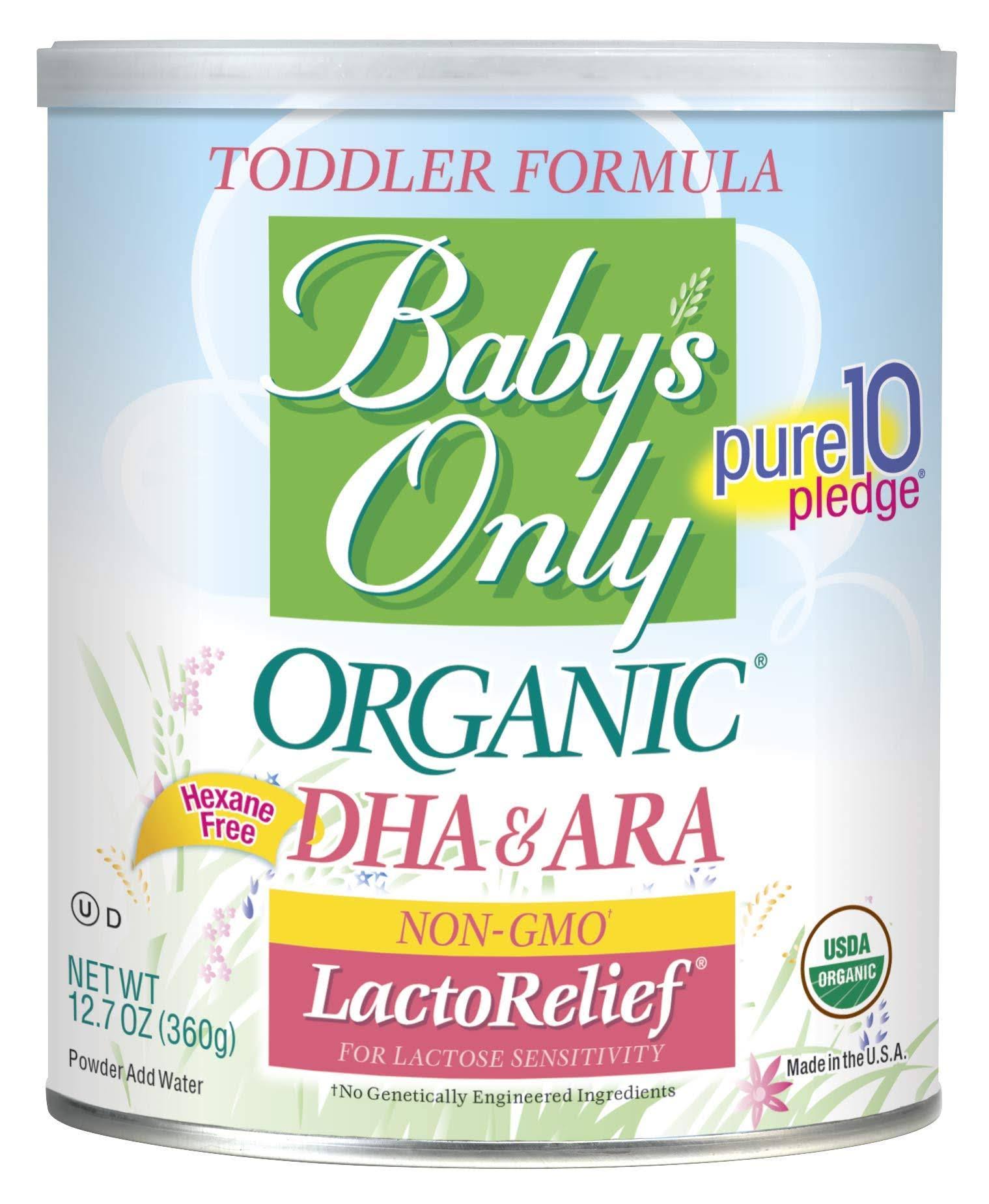 12.7oz 6 Pack Organic Toddler Formula T280