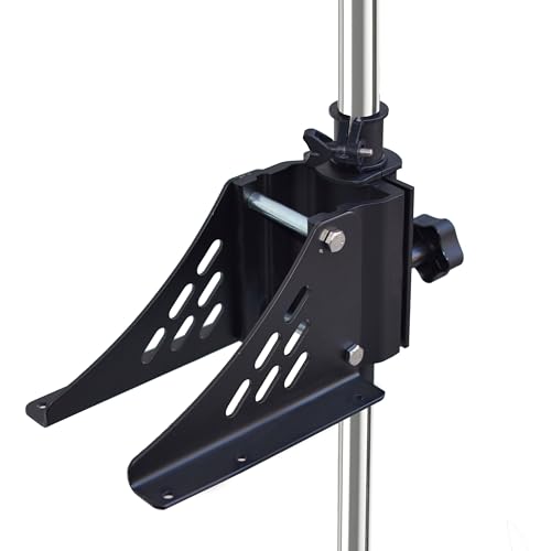 55lb Thrust Saltwater Electric Pontoon Trolling Motor with Deck Mount Bracket & 55" Shaft R446