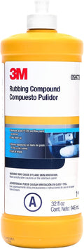3M Rubbing Compound, Liquid Formula, 1 qt (32 fl oz/946 mL) A492