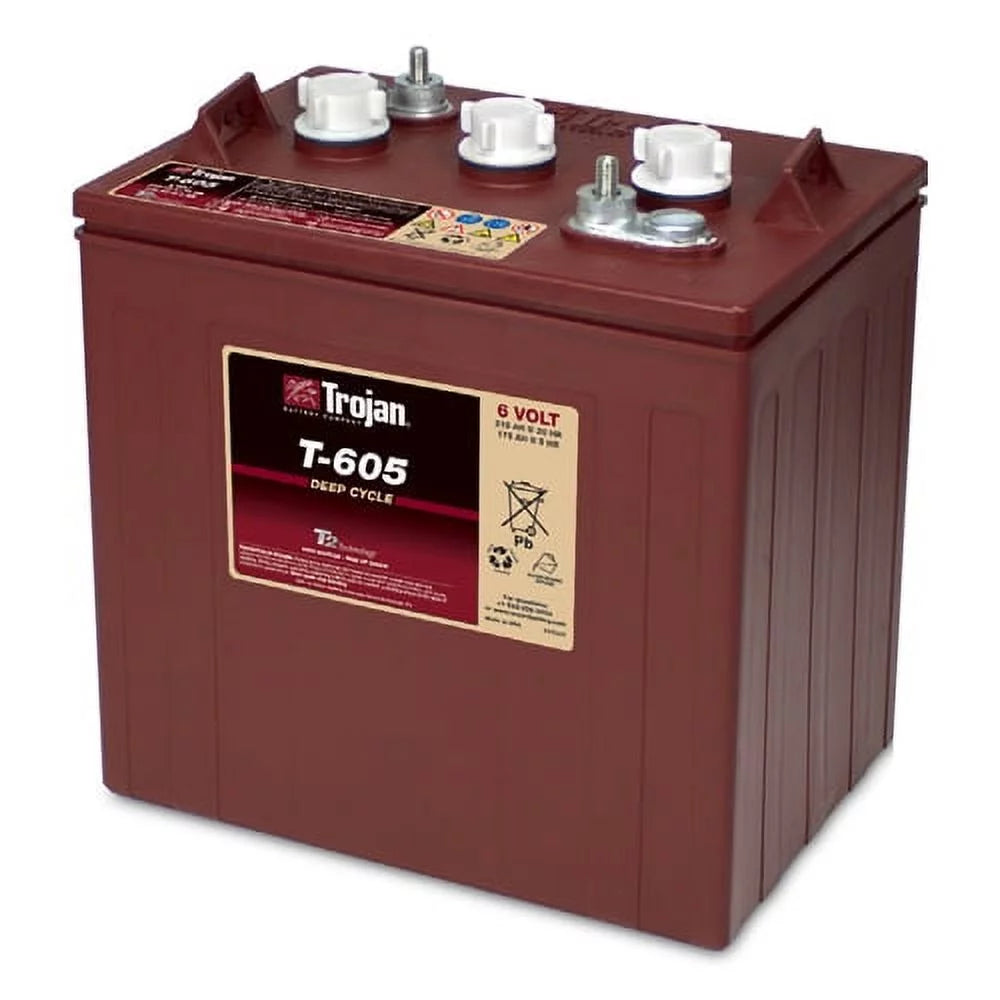 6 Volt 210 AH Deep Cycle Battery 2 Pack I59274