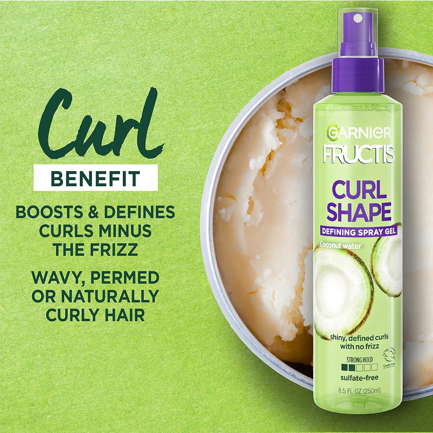 Curl Defining Spray Gel, 8.5 Fl Oz G76673