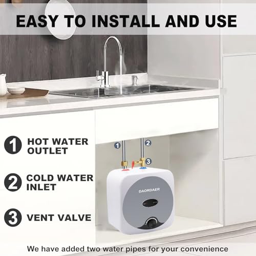 2.5 Gallon Compact Under Sink Electric Water Heater T361539
