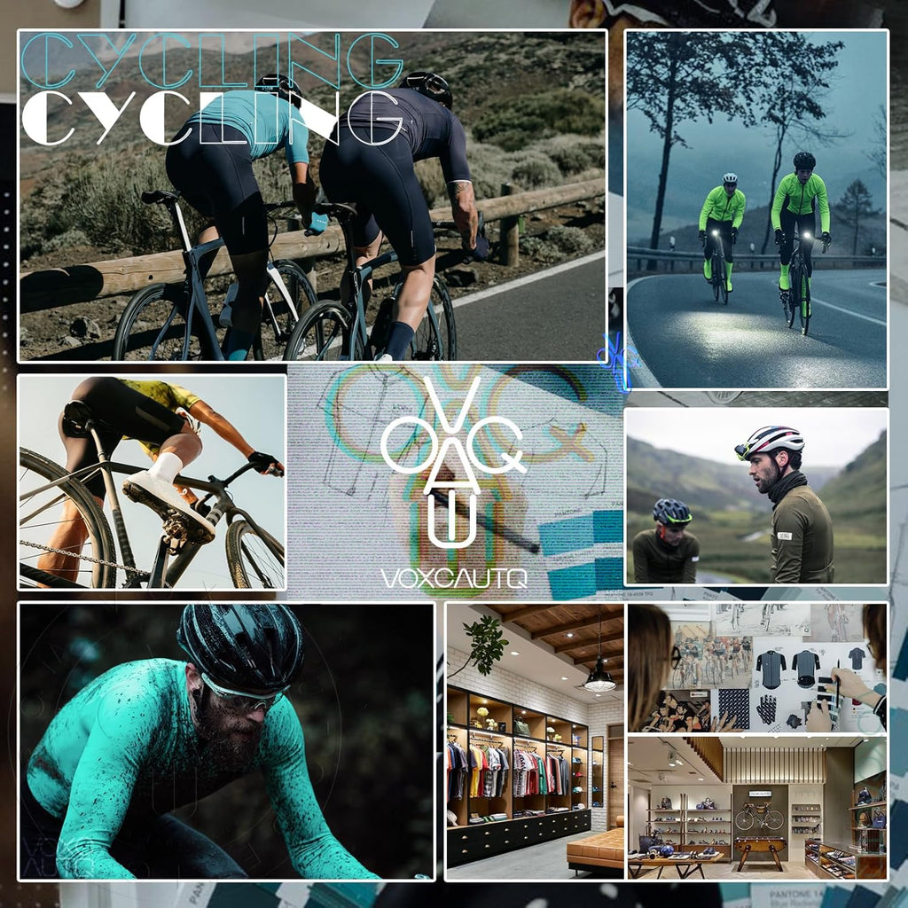 Men's Pro Cycling Jersey Set with Bib Shorts X8477
