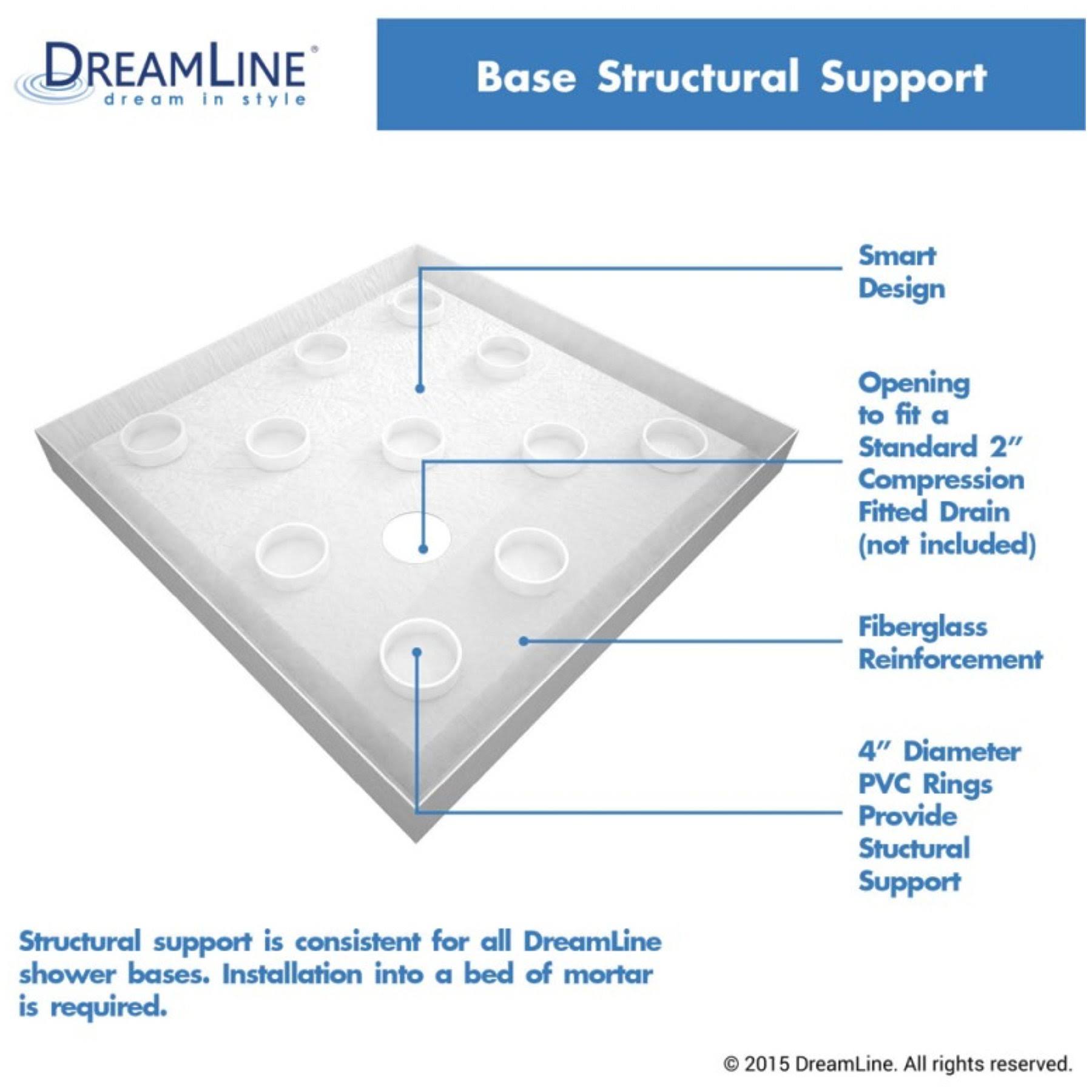 Double Threshold Shower Base Y95572