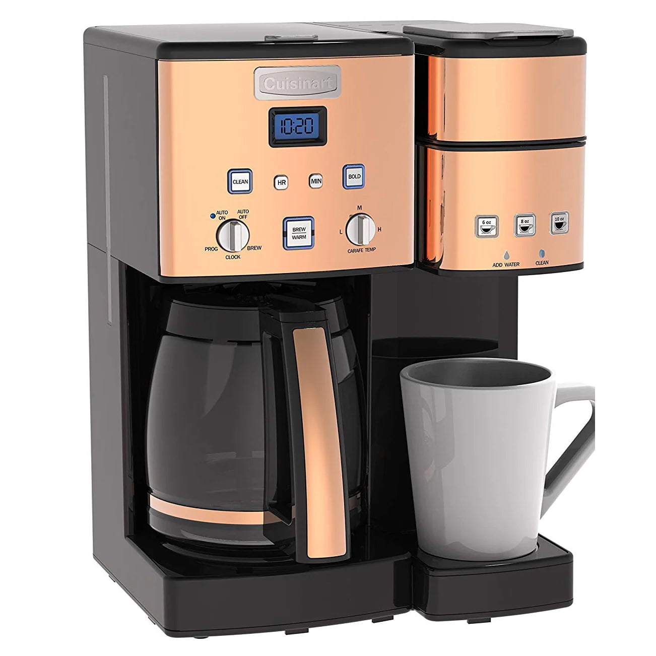 12 Cup Coffeemaker and Single-Serve Brewer Y598919