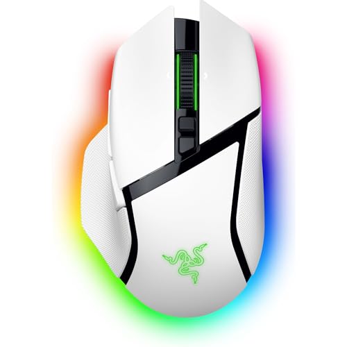 Black Wireless Gaming Mouse with HyperScroll Tilt Wheel C8871