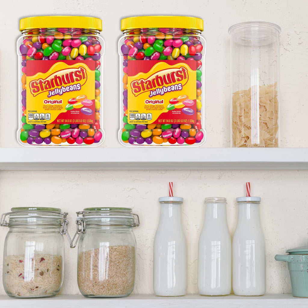 54 Ounce Original Fruit Flavors Jelly Beans Candy Bulk Jar C392084