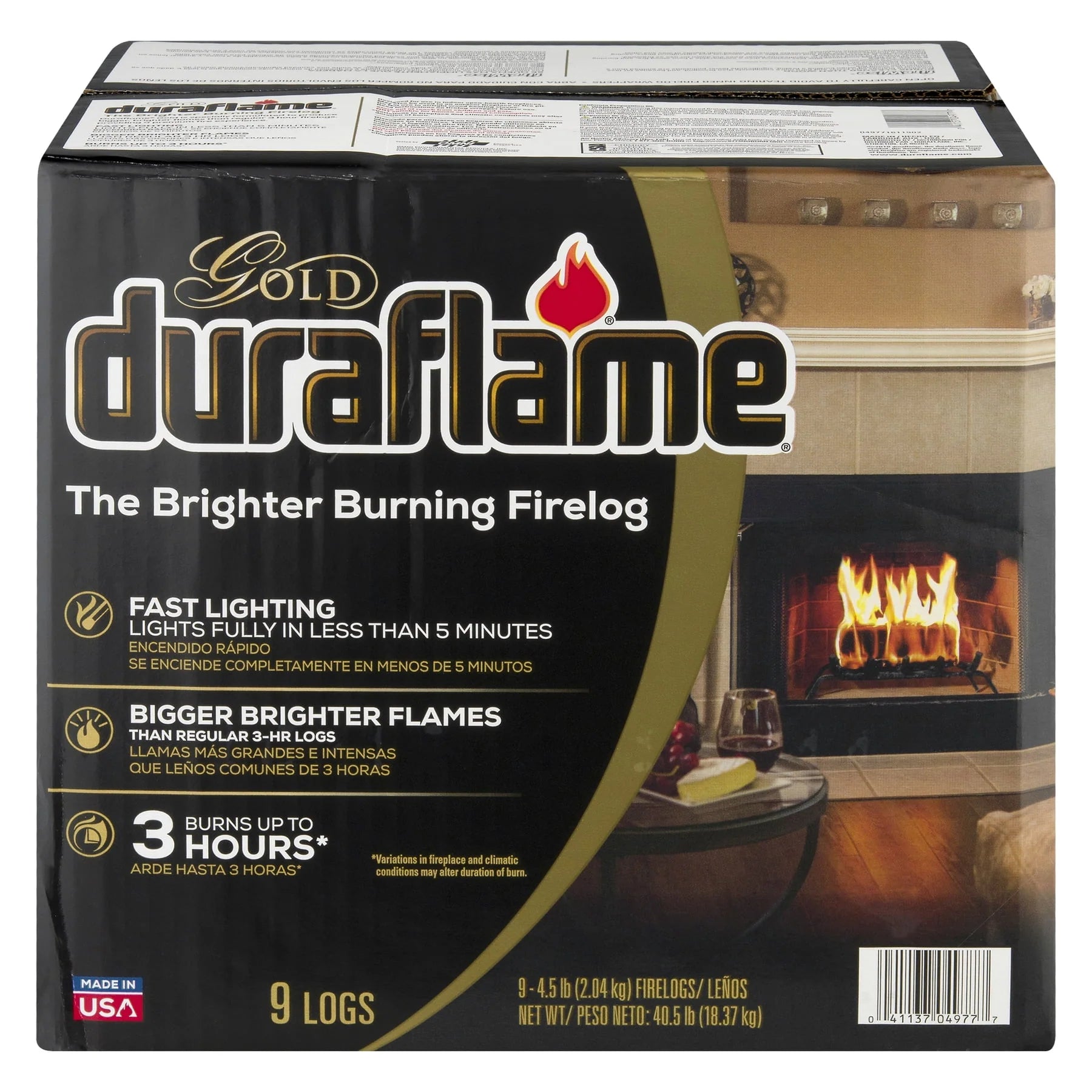 4.5 LB Firelogs Z6277