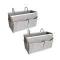 Grey Bedside Hanging Storage Organizer I28427