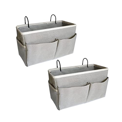 Grey Bedside Hanging Storage Organizer I28427