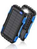 42800mAh Solar Power Bank with Flashlight (Orange) O3732