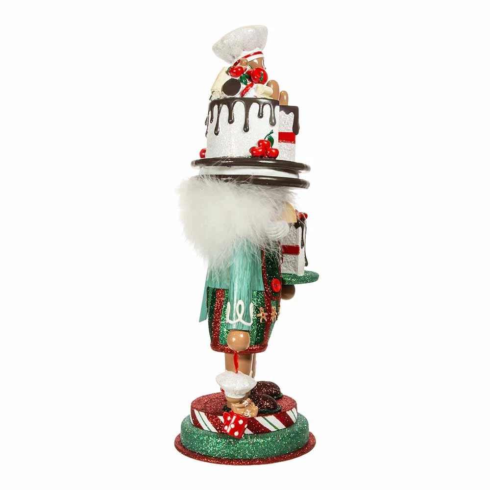 15-Inch Nutcracker with Gingerbread Baker Hat S5840