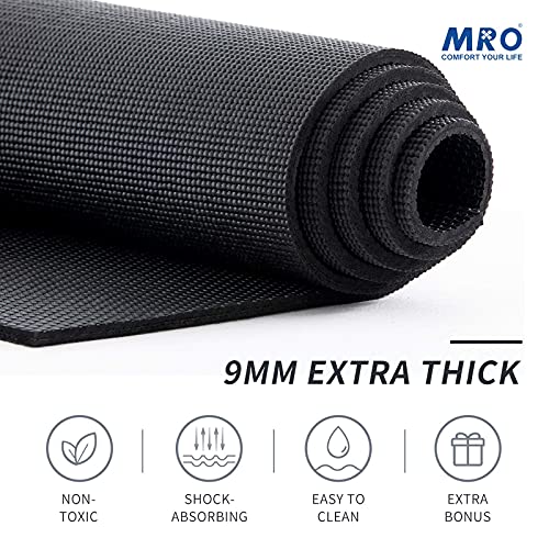 Extra Large Yoga Mat 12'x6' 9MM Non-Slip Y425776