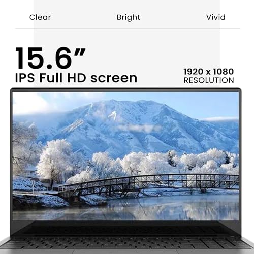 15.6" Laptop, Intel Quad-Core, 12GB RAM, 1TB SSD, Windows 11 Pro L7873