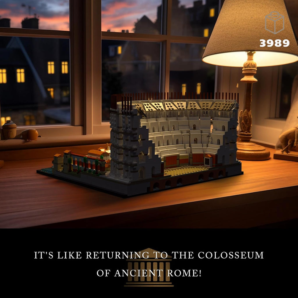 Roman Colosseum Building Set, 3989 Pieces U12357