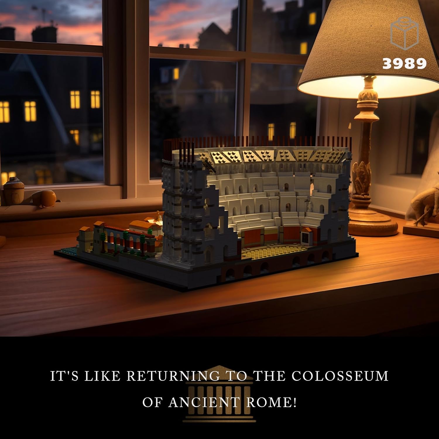 Roman Colosseum Building Set, 3989 Pieces U12357