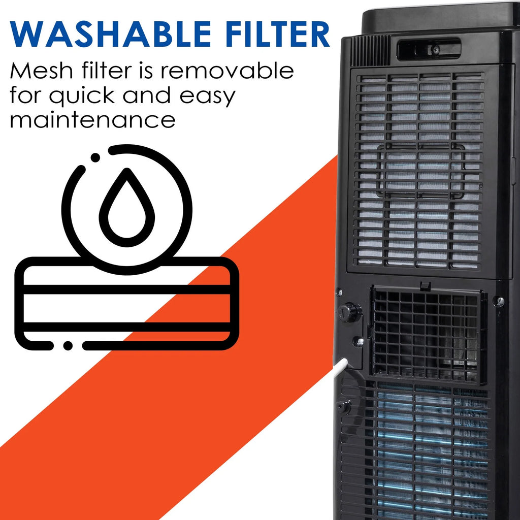 6,000 BTU Portable Air Conditioner with Remote V1125