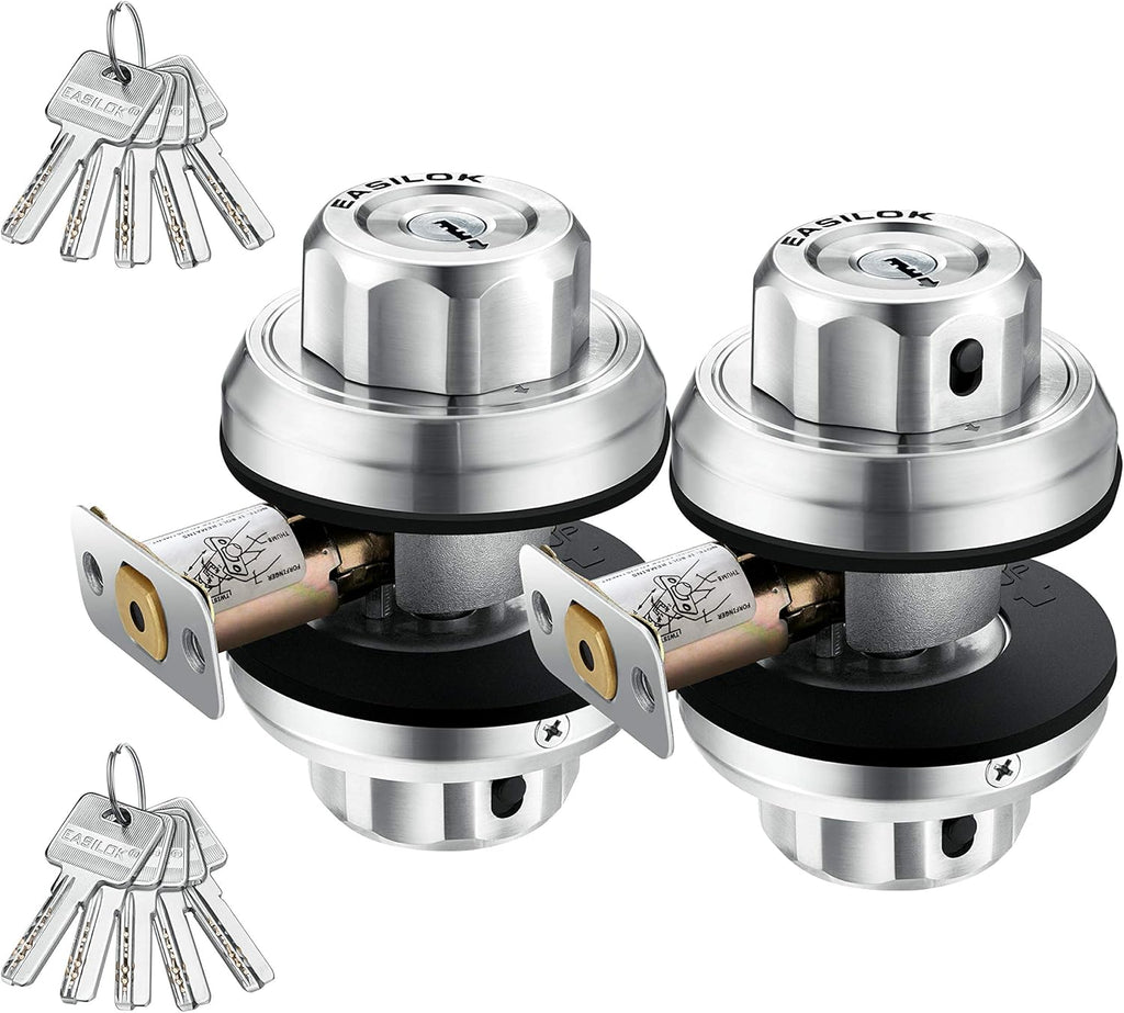Twist to Lock Deadbolt Lock Keyless Single Cylinder V541033