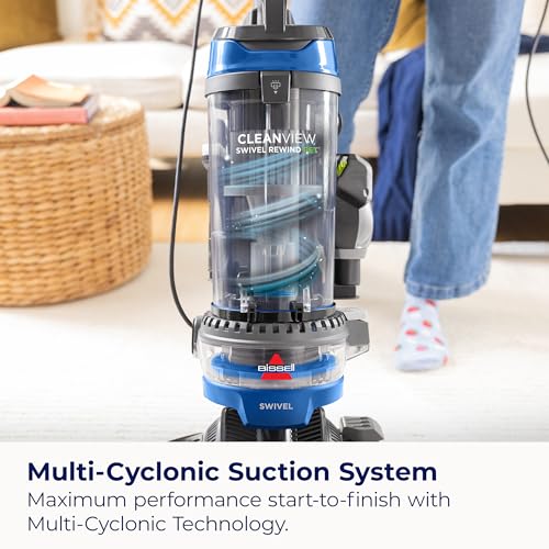 Upright Bagless Vacuum with Swivel Steering N63090