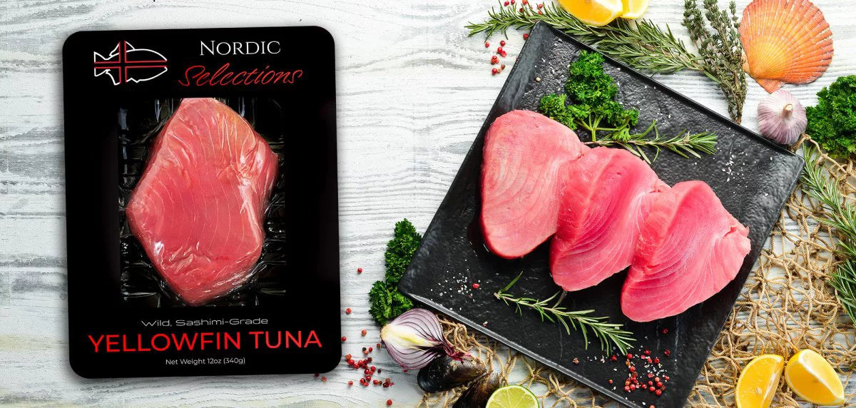 Yellowfin Tuna Steaks - Wild Caught (12oz portion) L173389