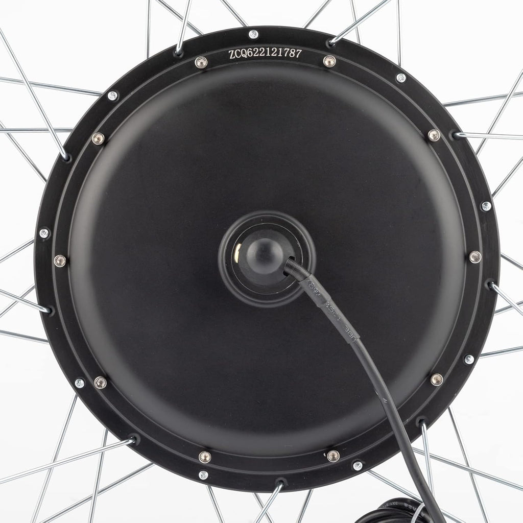26" 48V 1000W Electric Fat Bike Conversion Kit Rear Wheel with LCD Display I4006