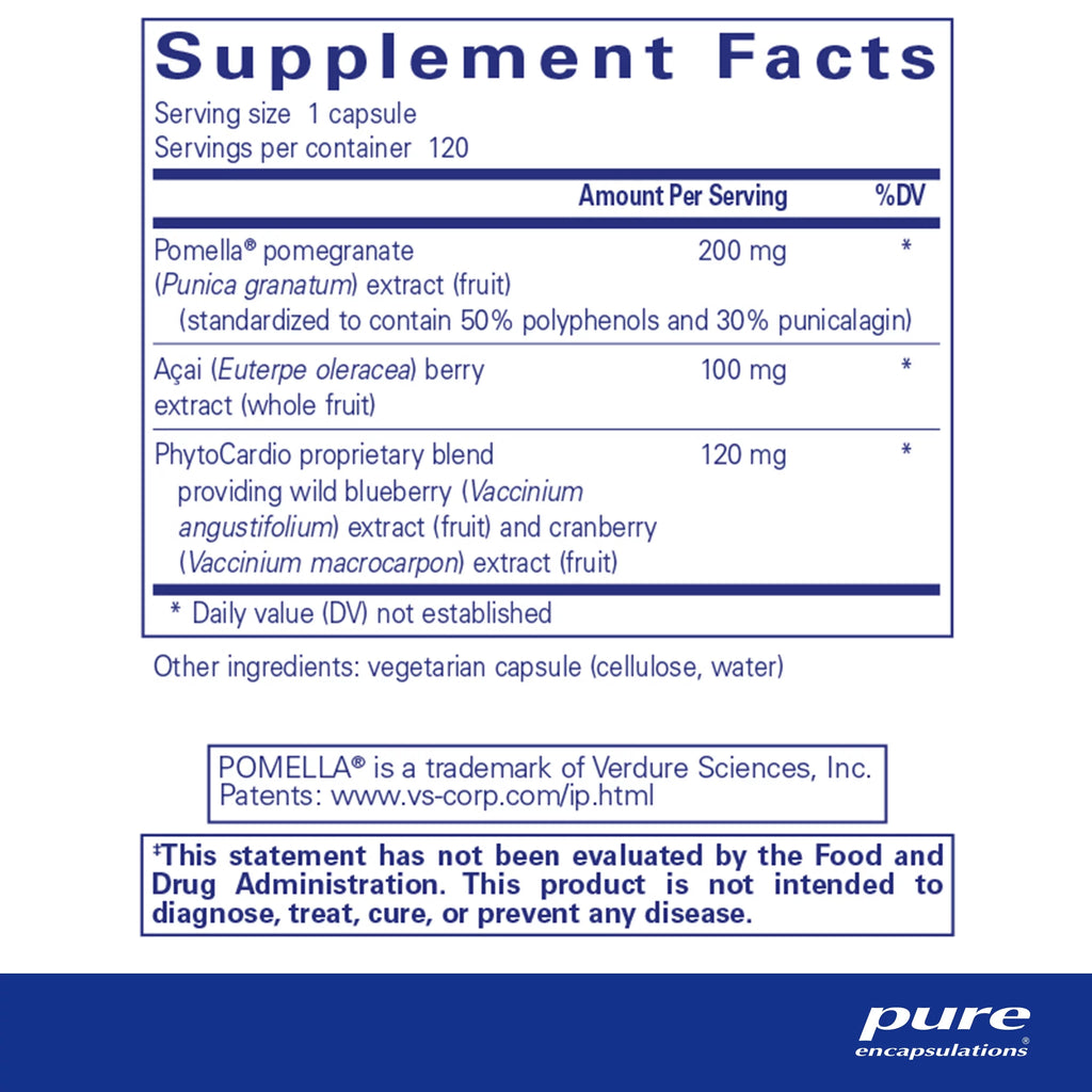 120 Capsules Pomegranate X308