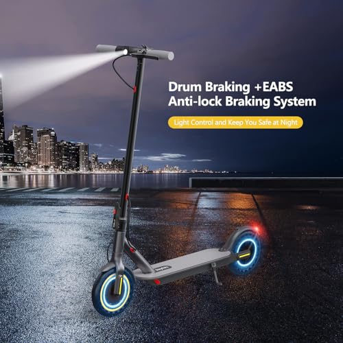 Electric Scooter with 350W Motor, 8.5" Solid Tires, Foldable O3334
