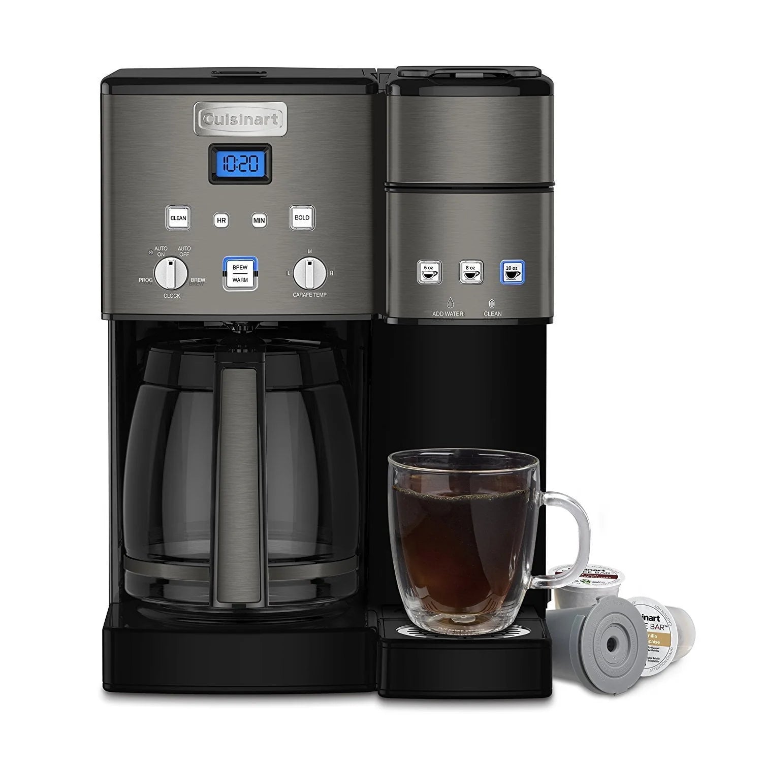 12 Cup Coffeemaker and Single-Serve Brewer Y598919