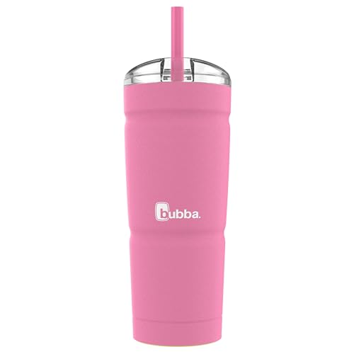 24oz Vacuum Insulated Stainless Steel Tumbler with Straw 2 Pack K85295