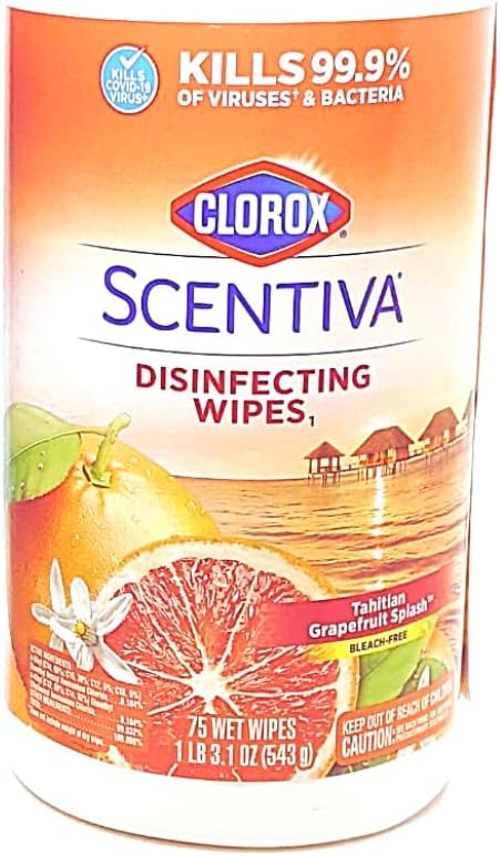Tahitian Grapefruit Splash Disinfecting Multi-Surface Cleaner Spray & Disinfecting Wipes L423662