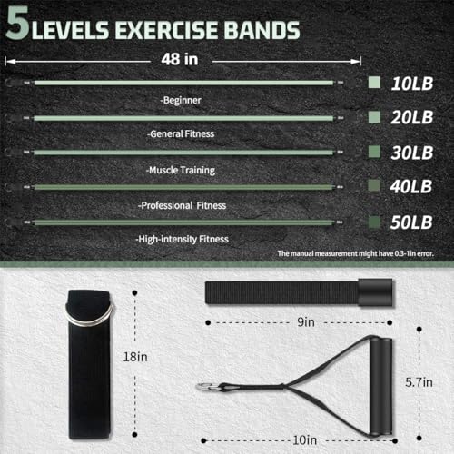 Resistance Bands with Handles K8053