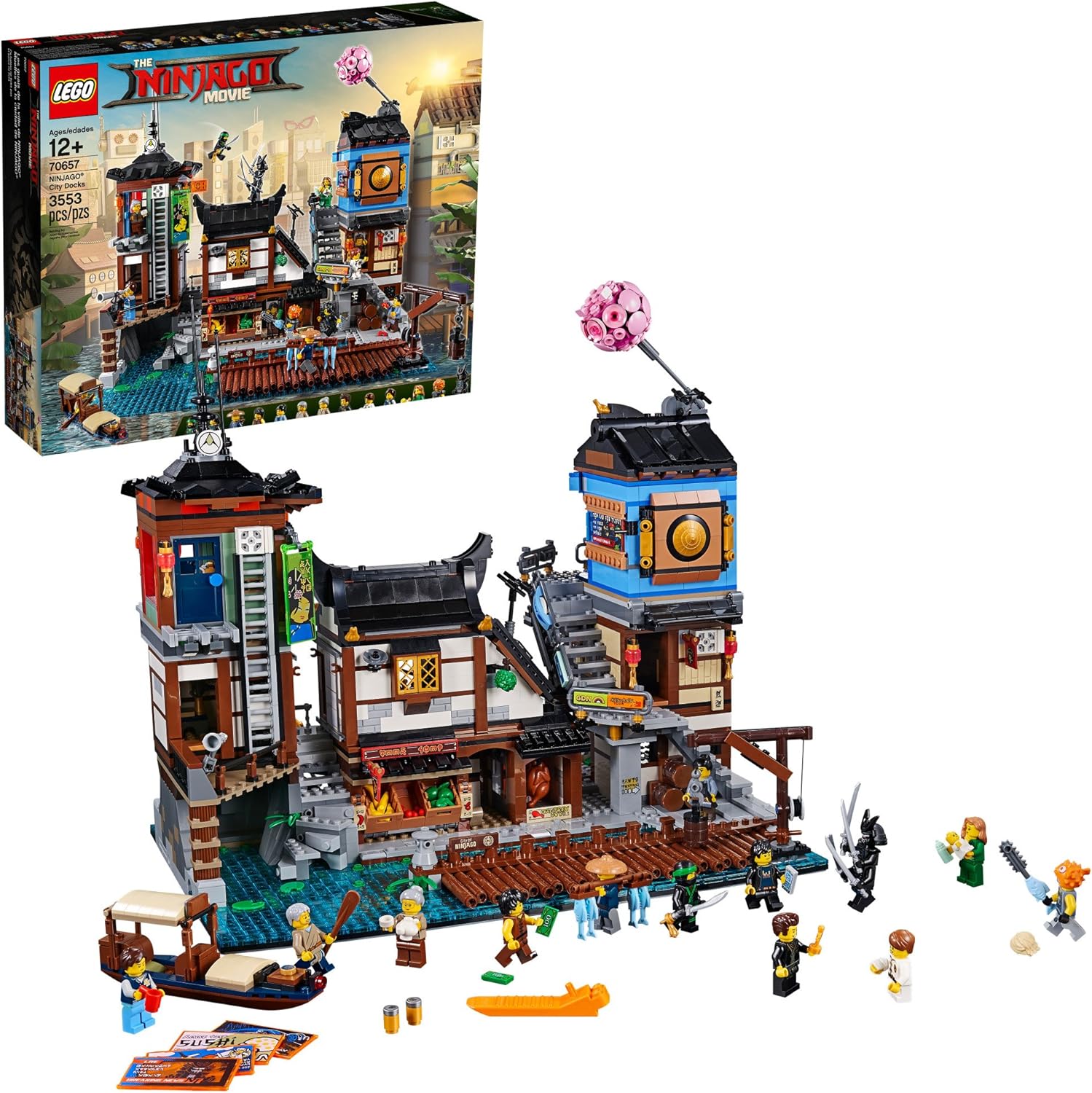 NINJAGO City Docks Building Kit (3553 Pieces) T6760