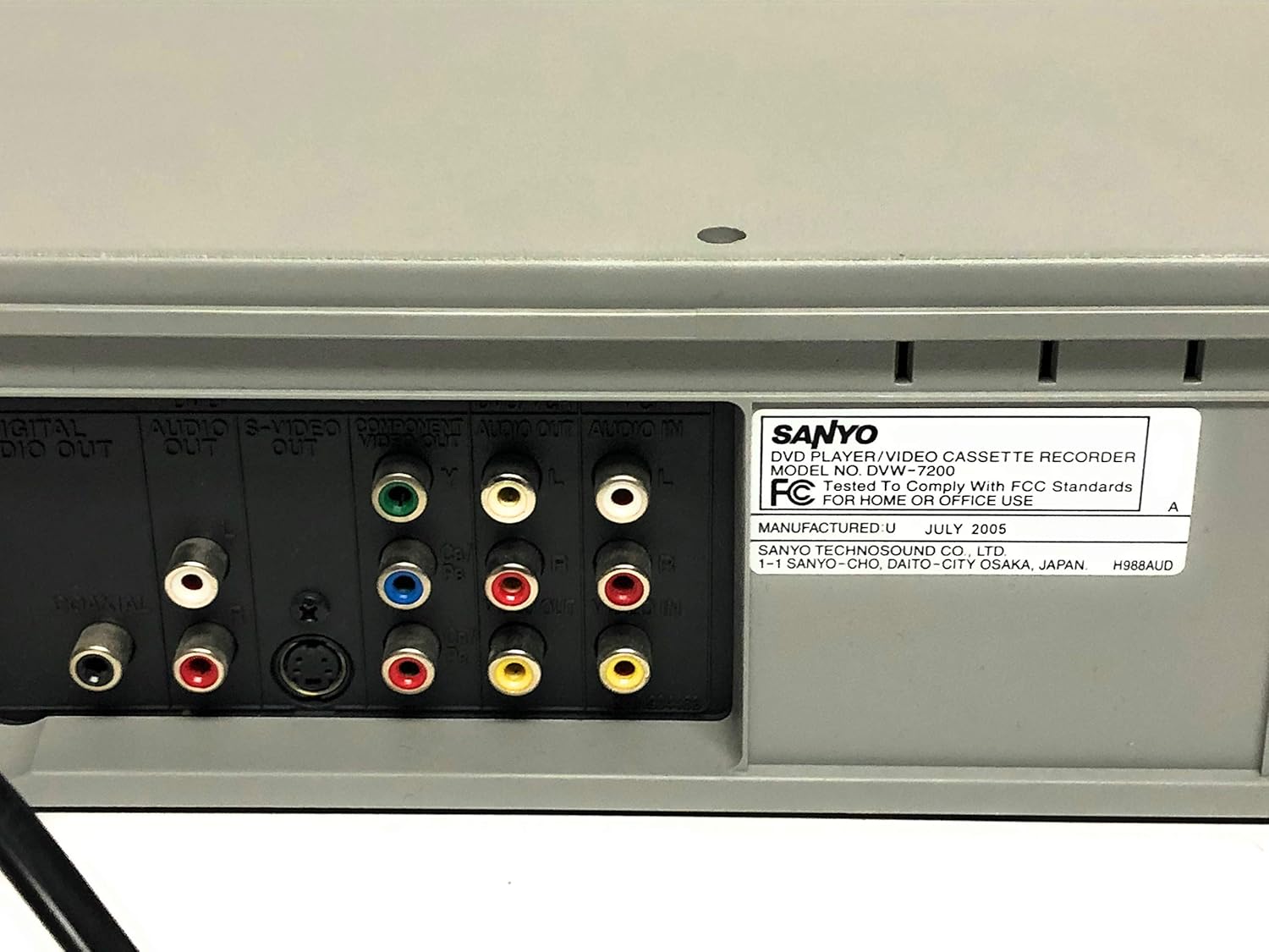 DVD/VCR Combo Q46388