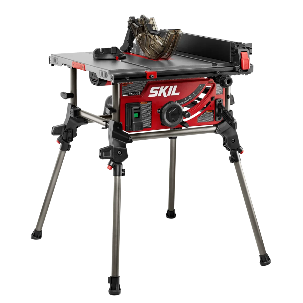 15 Amp 10'' Corded Electric Table Saw with Folding Stand F8898
