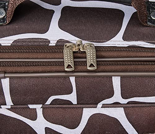 Charcoal 2-Piece Expandable Softside Upright Luggage Set V86256