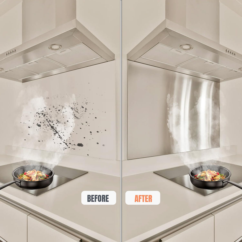 24" x 30" Stainless Steel Stove Backsplash U962591