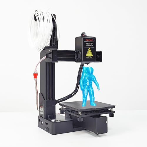 Compact FDM 3D Printer with Removable Build Plate, 0.4mm Metal Nozzle F70938
