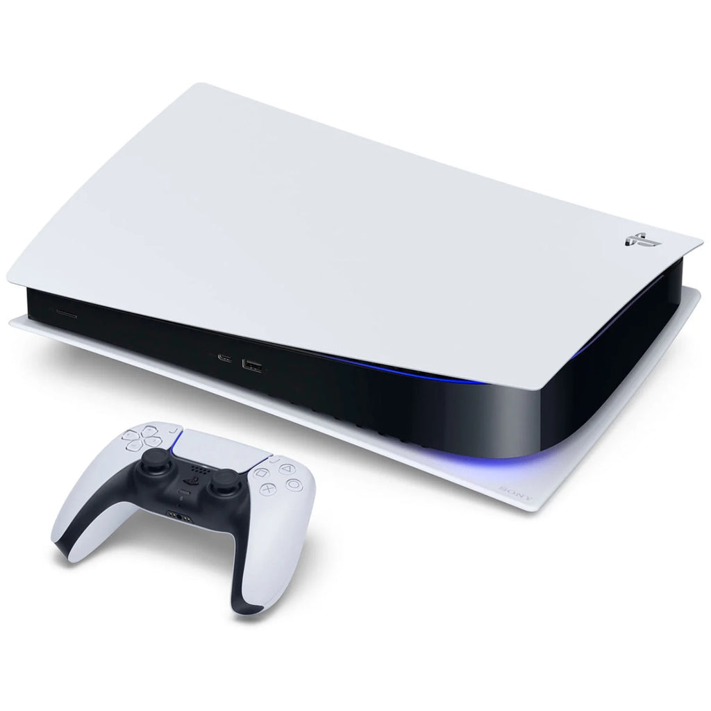 Playstation 5 Disc Version Console with DualSense Charging Station and Microfiber Cloth A663338