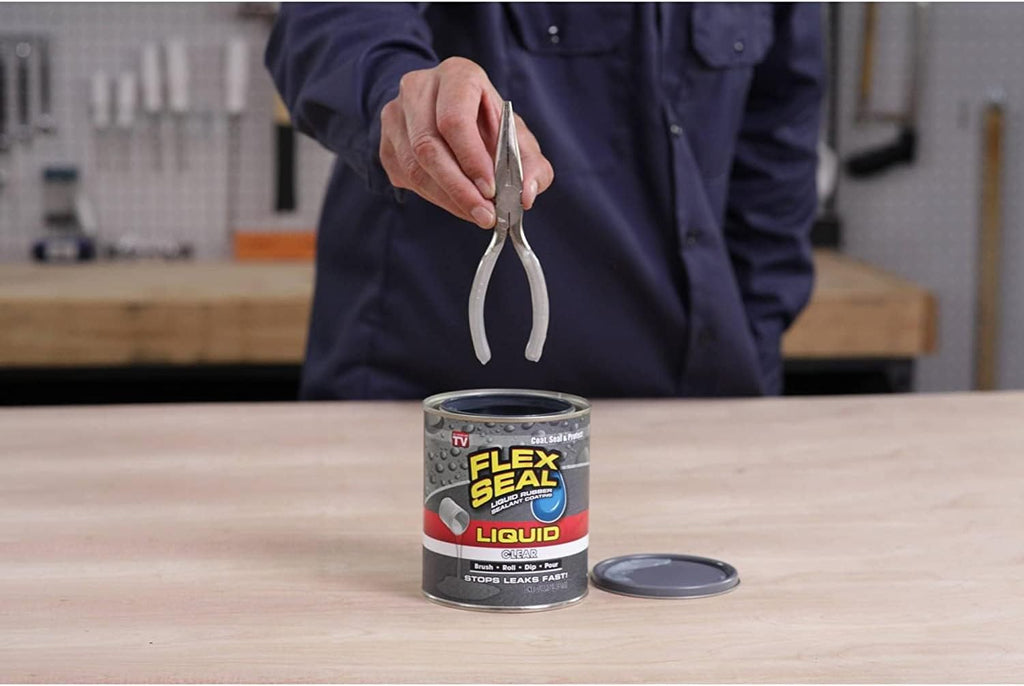Liquid Rubber Coating Sealant, 1 Gallon, Clear C891172