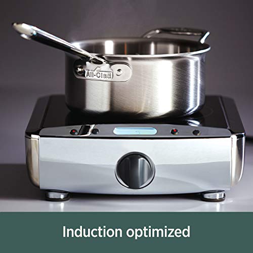 5-Ply Brushed Stainless Steel Stockpot 8 Quart C849