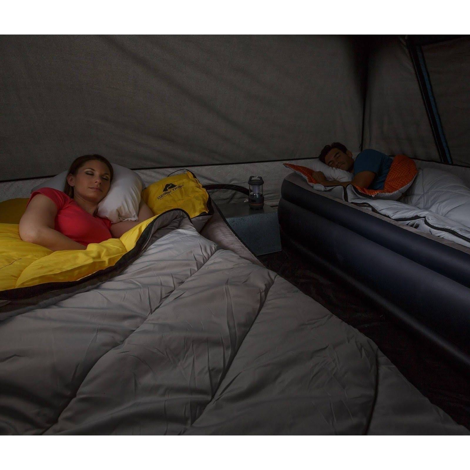 10-Person Dark Rest Instant Cabin Tent Z588